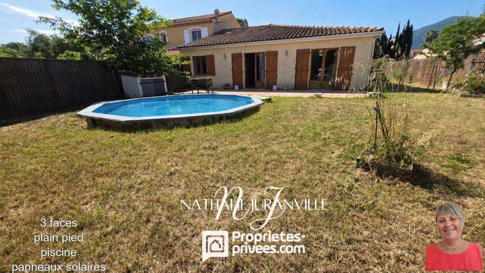 Vente Maison Villa de plain-pied, 108 m2, DPE A avec piscine et garage Saint andre
