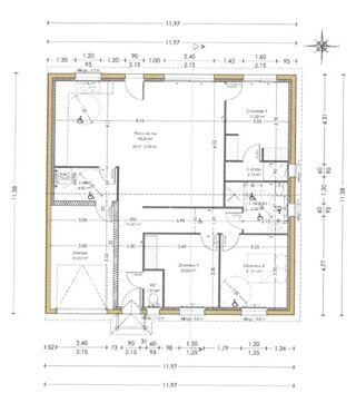 Vente Maison VENTE INTERACTIVE : Maison neuve à personnaliser, 4 pièces VENSAC (33) 103.69 m² Vensac