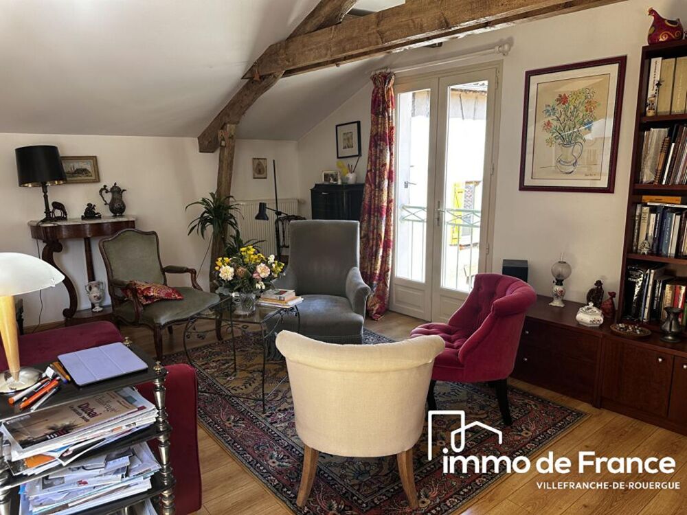 Vente Maison Charmante maison de ville avec terrasse, Villefranche De Rouergue, 129 m², 4 pièce(s) 121 m2 Villefranche de rouergue
