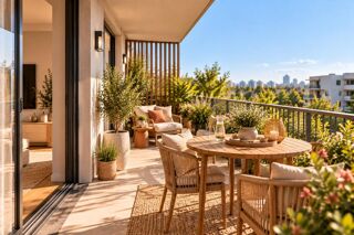 Vente Appartement RARE Grand studio avec superbe BALCON METRO Gennevilliers