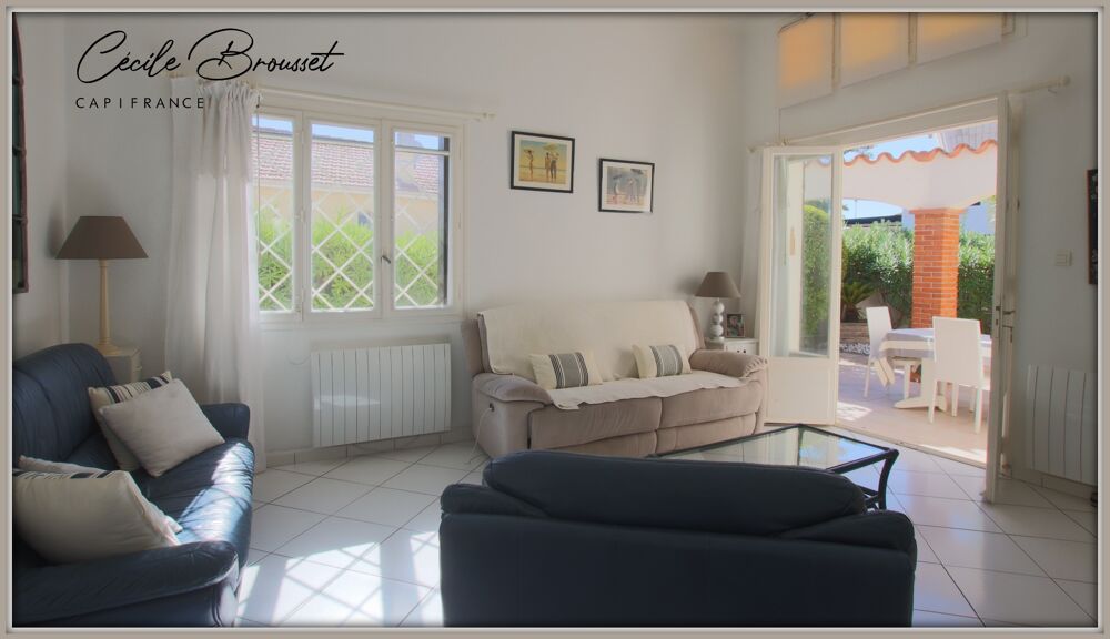 Vente Maison CANET-EN-ROUSSILLON 66140 – CANET-SUD – JOLIE CANÉTOISE 4 FACES – 72 M² – 3 CHAMBRES – GARAGE – Canet en roussillon