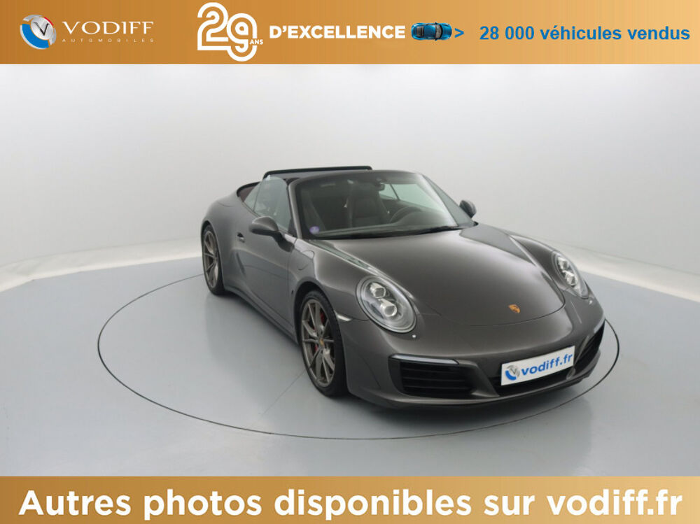911 (991) CARRERA 4S CABRIOLET 420 CV PDK 2017 occasion 67960 Entzheim