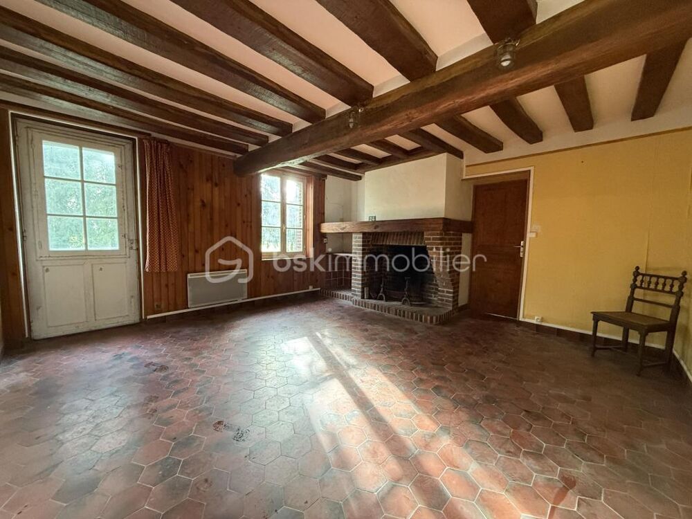 Secteur Châteauneuf en Thymerais - Longère 140 m2 - 7 pièces - 3 chambres - Terrain 5000 m2
