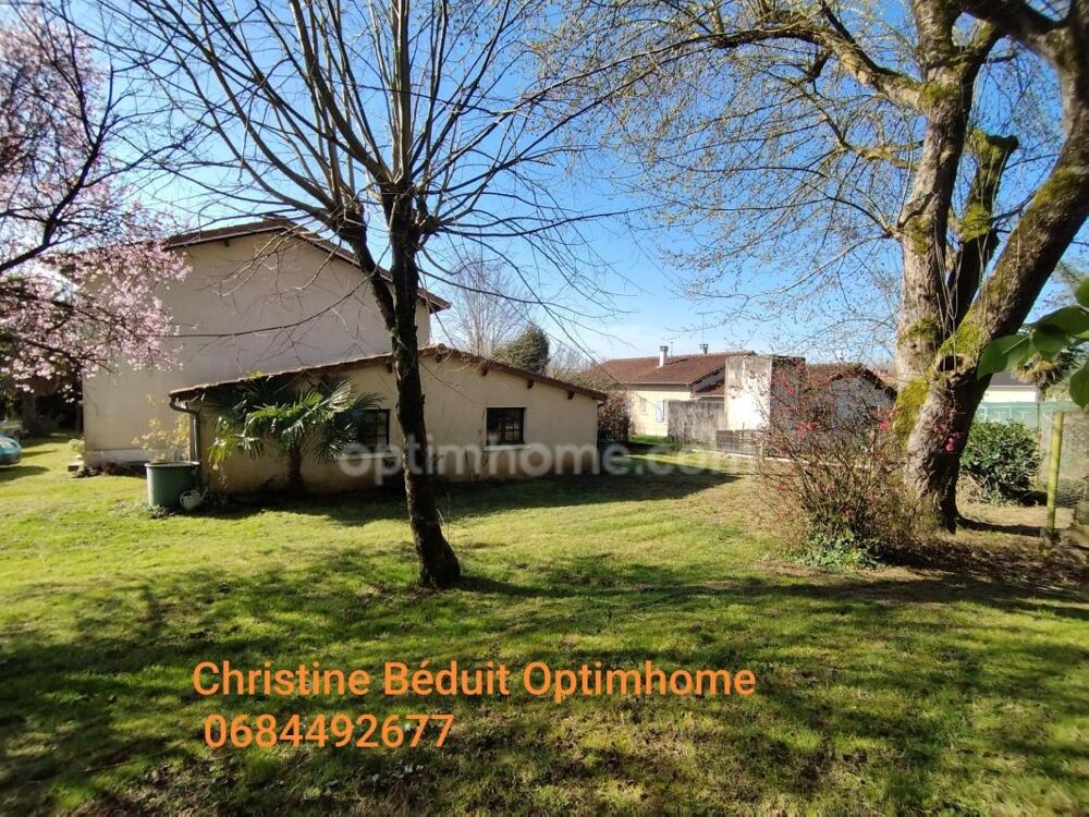 Vente Maison CHARENTE, VAL DE BONNIEURE, Maison sur sous-sol, 3 chambres, garage, terrain arboré 1457 m² Val de bonnieure