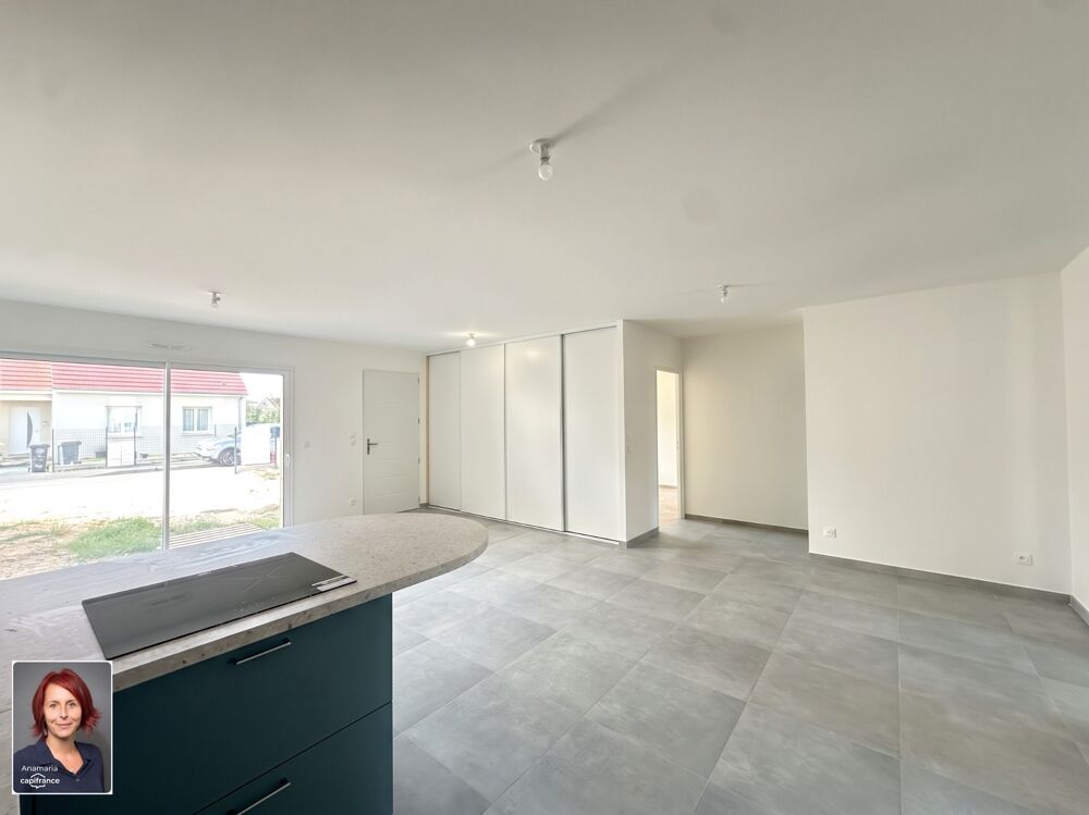 Location Maison COURVILLE SUR EURE Maison à louer 3 pièces, 2 chambres, terrain de 264 m² Location meublée Courville sur eure