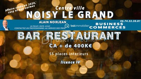 Magnifique Restaurant - Type Bistro Traditionnel (Licence IV) 270000 93160 Noisy le grand