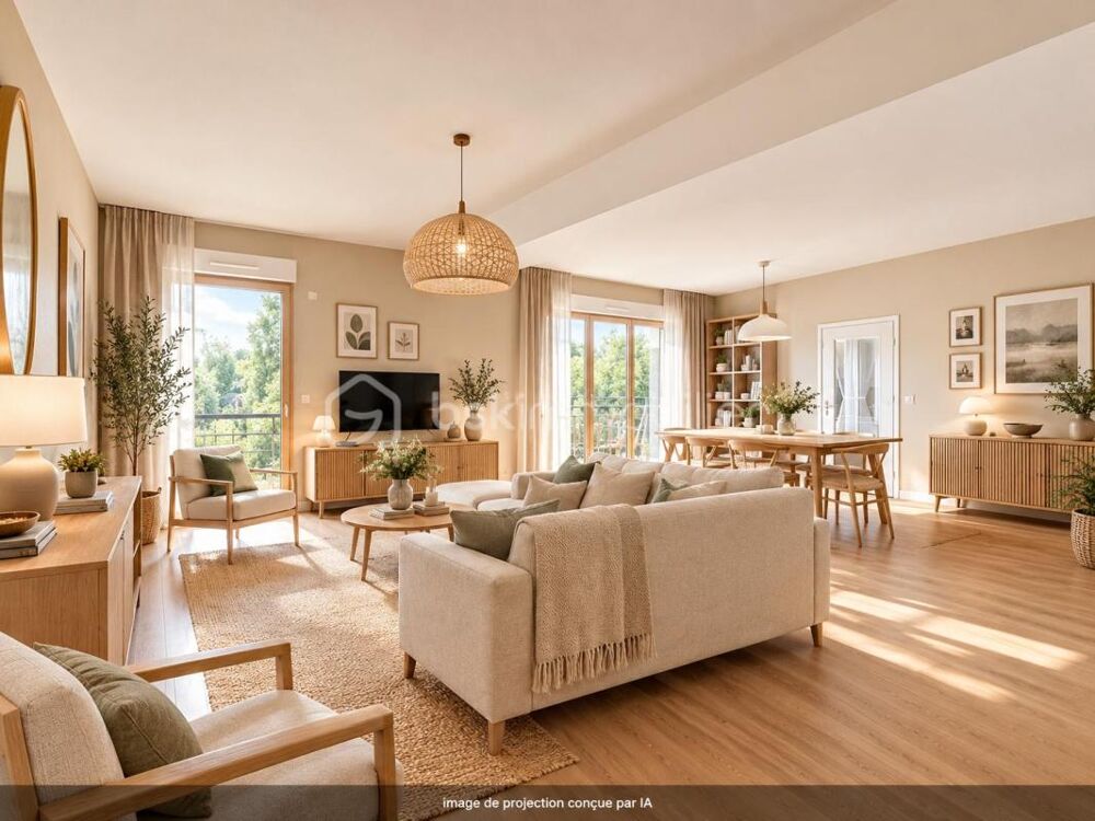 Appartement de standing 4 pièces dans un écrin de verdure, sans vis-à-vis