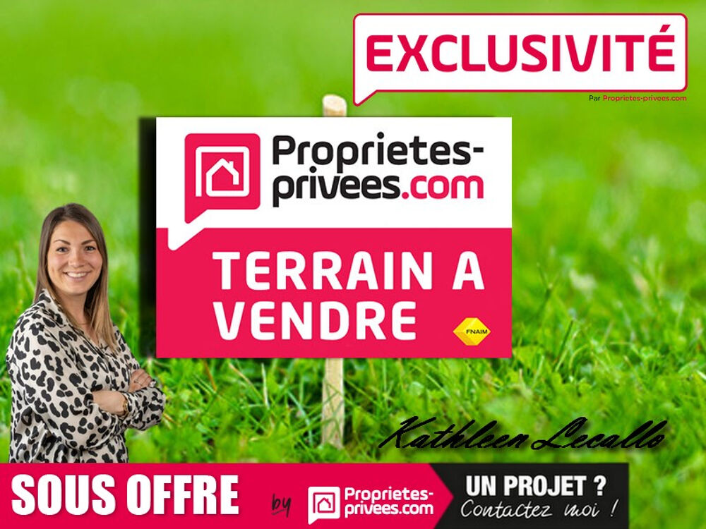 Vente Terrain Terrain  1430 m2 Saint molf