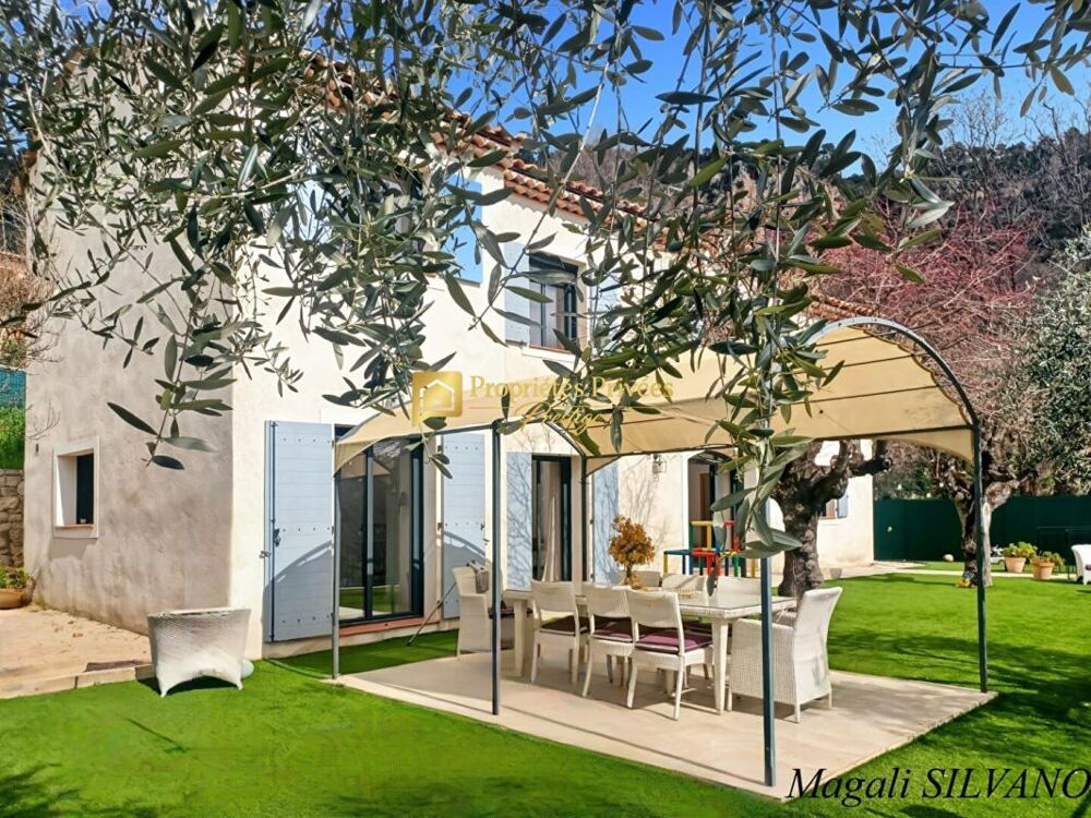 Vente Maison Mas rénové - Vue panoramique plein sud - St-François Grasse