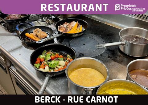   Berck-sur-Mer - Restaurant 45 couverts - 110 m2 - Rue Carnot - Emplacement n°1 