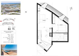 Vente Appartement VILLAGE NATURISTE. Grand Duplex T3 de plus de 83 m² avec Garage Privé Le cap d agde