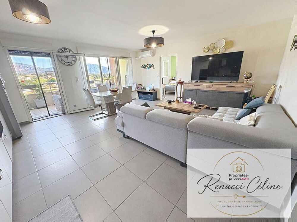 T4 de 80 m² avec terrasse et vue dégagée à Sarrola-Carcopino