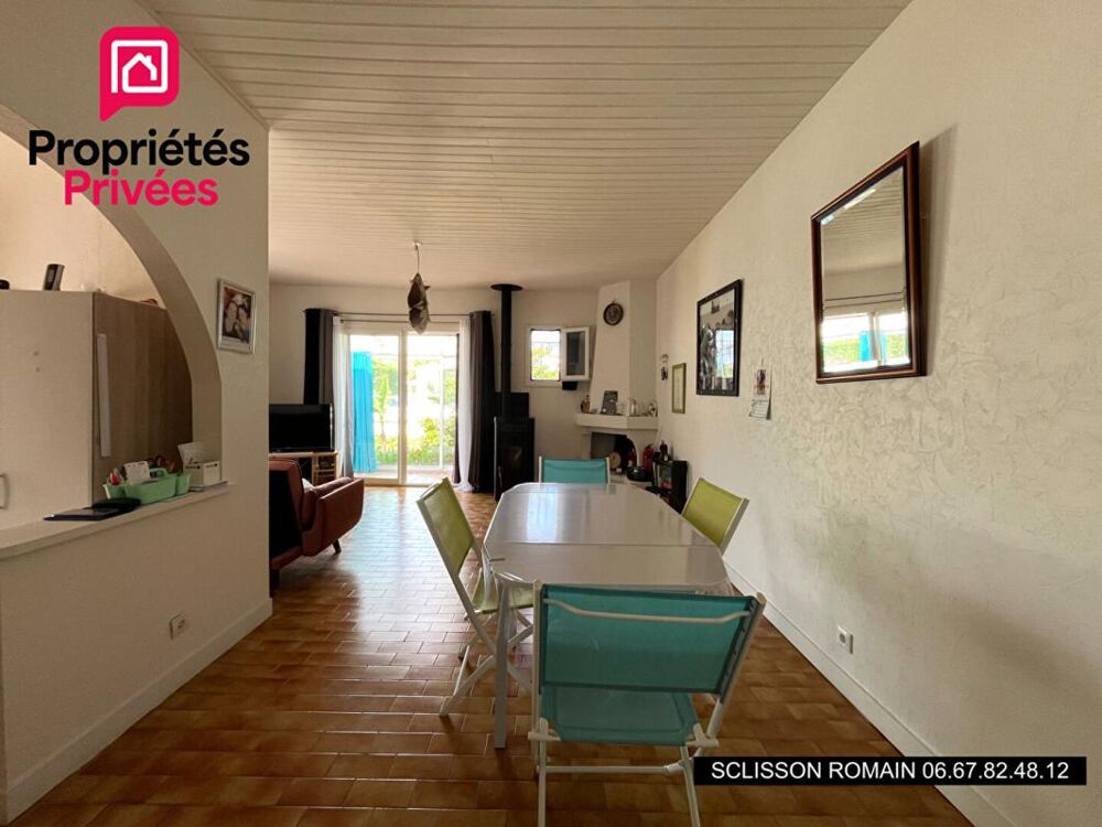 MAISON DE PLAIN-PIED ? 2 CHAMBRES + POSSIBILITÉ 3? ? TERRAIN CLOS ? PROCHE DES PLAGES