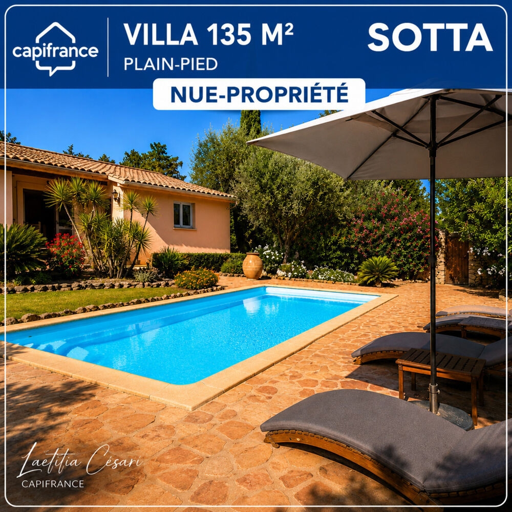 VENTE VILLA EN NUE-PROPRIÉTÉ  OPPORTUNITÉ DINVESTISSEMENT RARE À PROXIMITÉ DE PORTO-VECCHIO