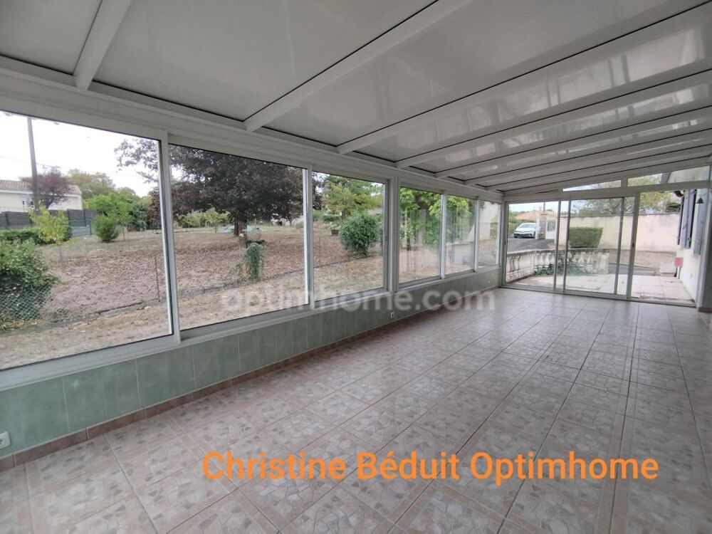 Vente Maison TOUVRE en Charente, maison 4 chambres, terrain clos 2067 m² Touvre