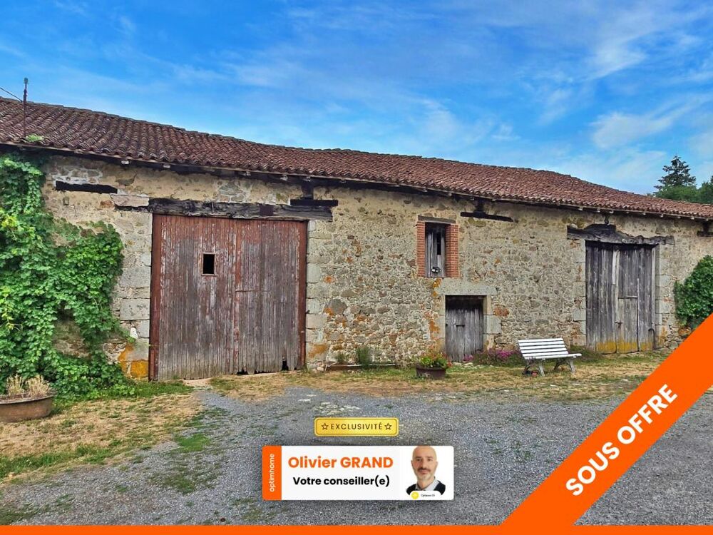Vente Remise/Grange GRANGE 2 PIECES + TERRAIN AGRICOLE ~ 1.4Ha AVEC PECHERIE - ENVIRONNEMENT CALME ET CAMPAGNE Cieux