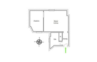  Appartement � vendre 2 pi�ces 33 m�