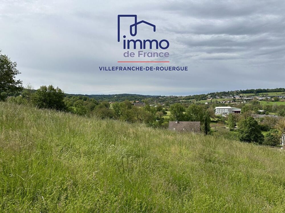 Vente Terrain Terrain à bâtir de 3983 m² dont 700 m² constructibles Villefranche de rouergue