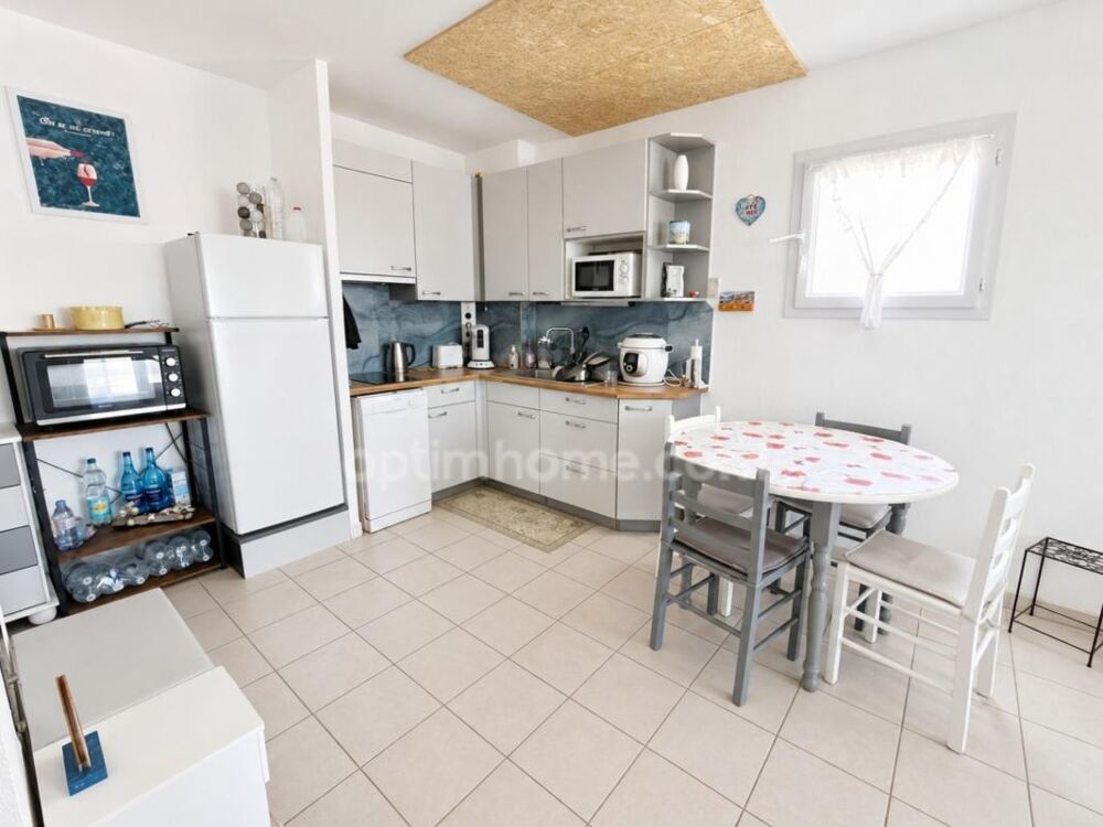 Appartement 2 pièces avec terrasse et garage - centre ville de MARSEILLAN PLAGE (34)