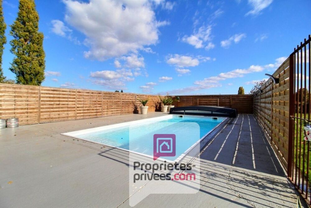 A VENDRE à 1h15 de PARIS - SUPERBE PROPRIETE avec PISCINE, MARE, DEPENDANCES, TERRAIN 2,3 HECTARES
