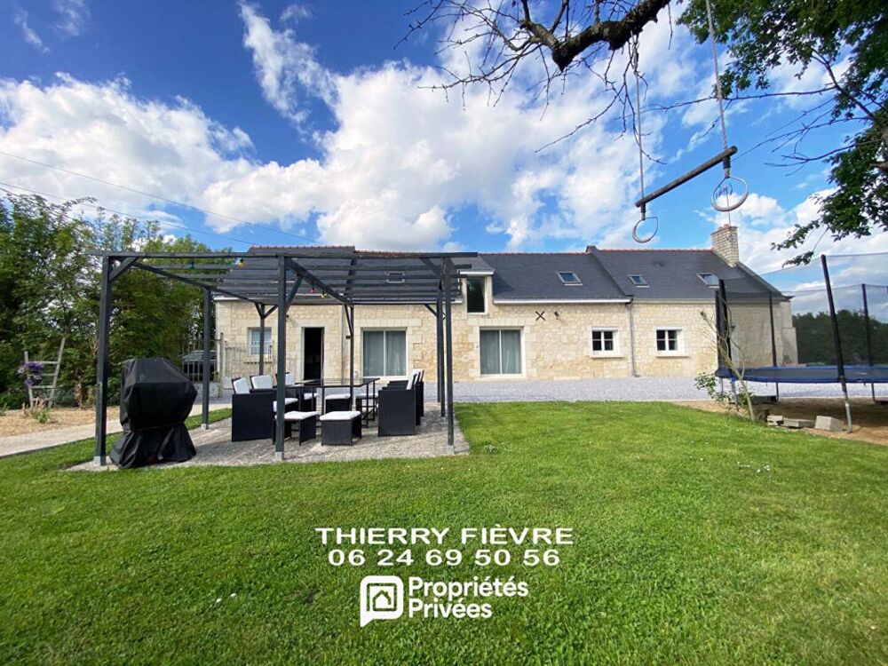Varennes Sur Loire 49730 - Maison familiale de 145 m2 avec piscine et dépendance