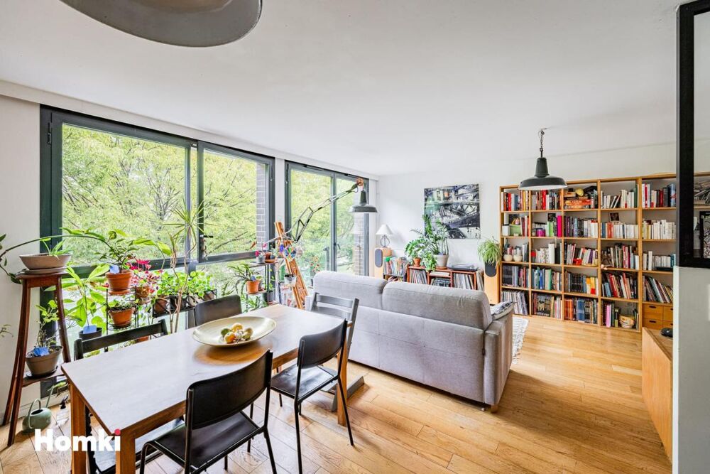 Appartement T3 de 77 m2 au bord du canal à Pantin