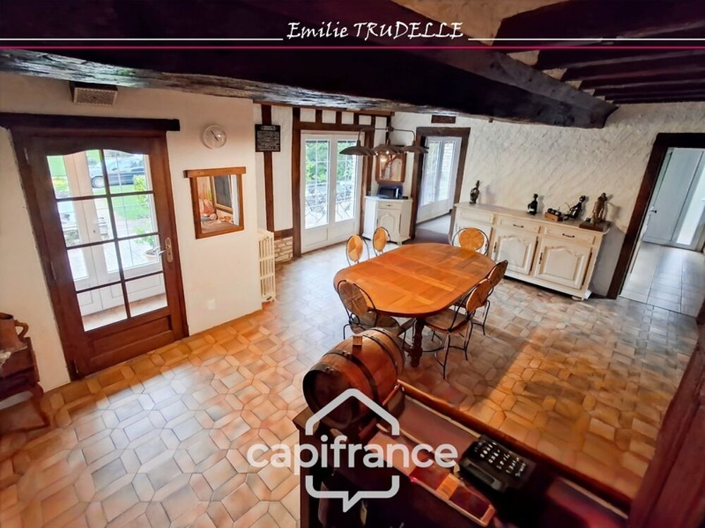 Maison à vendre 6 pièces 138m² TORCE EN VALLEE (72) - 3/4 chambres + appartement, Etang, bassin sur parc paysagé de 8500m²