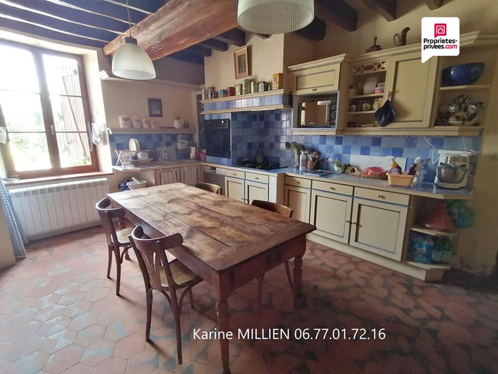 LA MADELEINE DE NONANCOURT 27320 Maison individuelle - 1 étage - 4/5 chambres - 2 granges - Cabanon de jardin - Terrain - 218 40