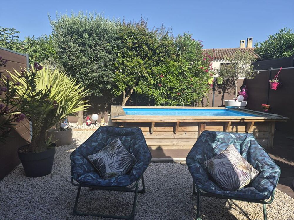 Maison 4 pièce(s) 80 m2, piscine et jardin