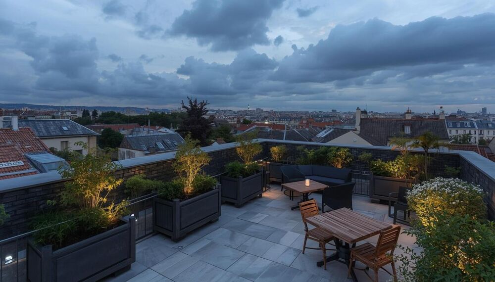**TOIT TERRASSE - APPARTEMENT D'EXCEPTION À 5 MIN DE LA GARE