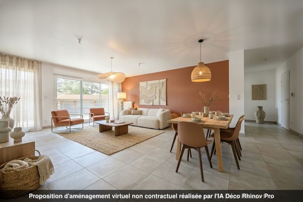 Découvrez ce superbe appartement 4 pièces avec terrasse - élégant, lumineux et convivial !