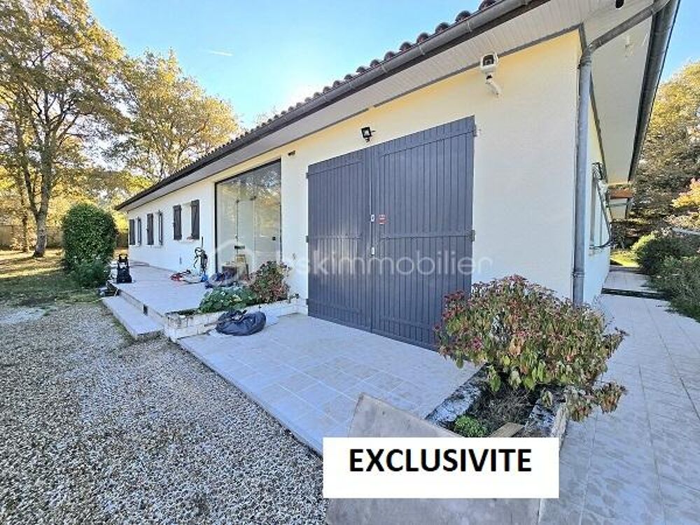 Vente Maison MAISON DE 187 M2 SUR UN TERRAIN DE PLUS DE 2 HECTARES AVEC UN ETANG, 4 CHAMBRES ET UNE PISCINE !!! Coutras