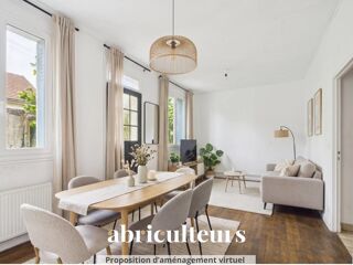 Vente Maison Colombes (92700) – Maison de 46 m² avec terrasse, cour privative et pompe à chaleur Colombes