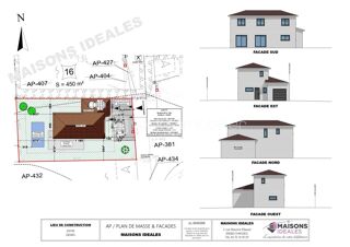  Terrain à vendre 419 m²