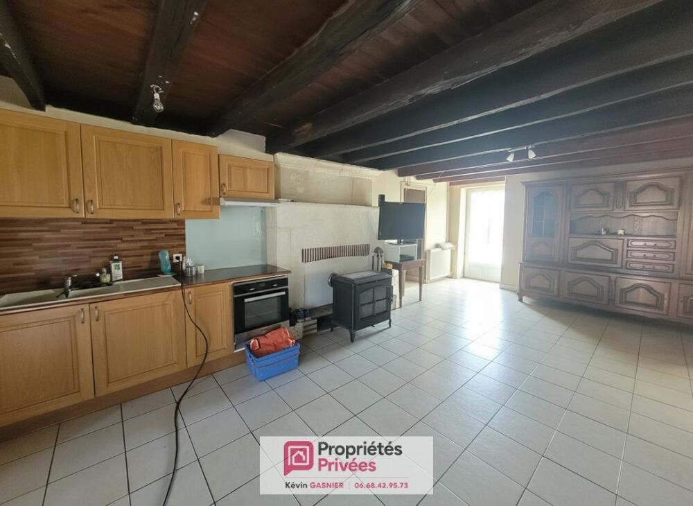 Vente Maison DIGNAC (16410) : Maison en pierre de 76m2 avec grange et atelier Dignac