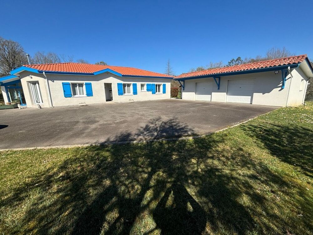 Vente Maison Maison à vendre 5 pièces LABATUT (40) contemporaine avec studio indépendant et double garage sur terrain arboré de plus de 6500m Labatut