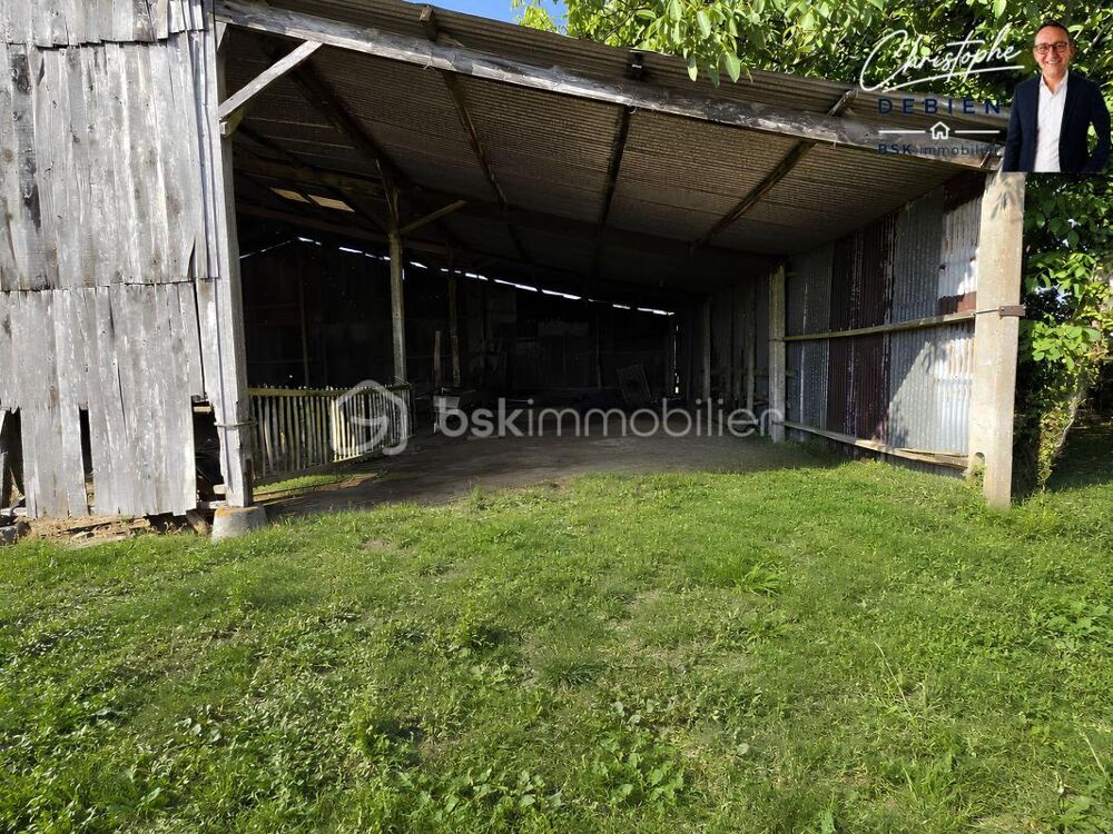 HANGAR DE 350 m²  TERRAIN DE 2 973 m²  ZONE AGRICOLE  FORT POTENTIEL