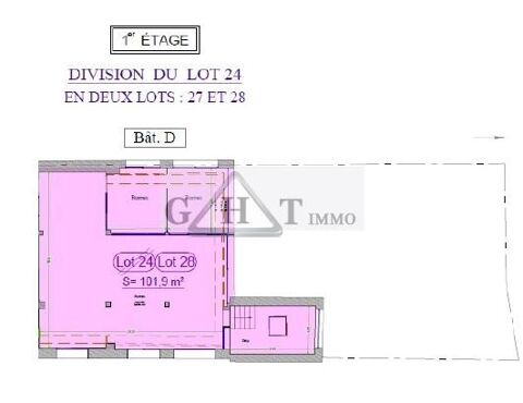 A vendre 102M&sup2;– Espace de bureaux – Montreuil 279750 93100 Montreuil