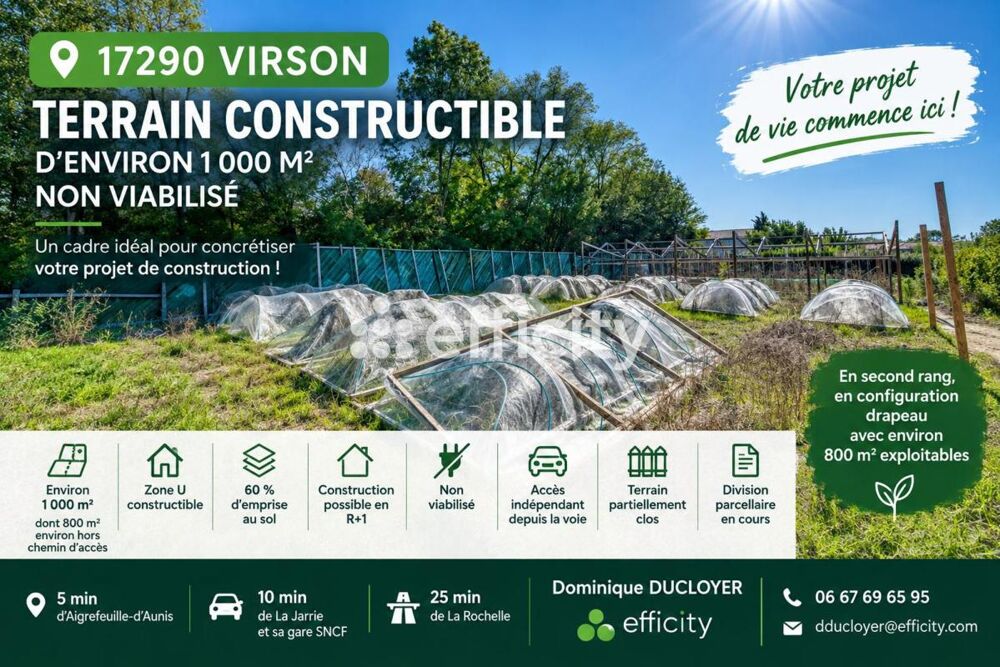 Vente Terrain Terrain Virson