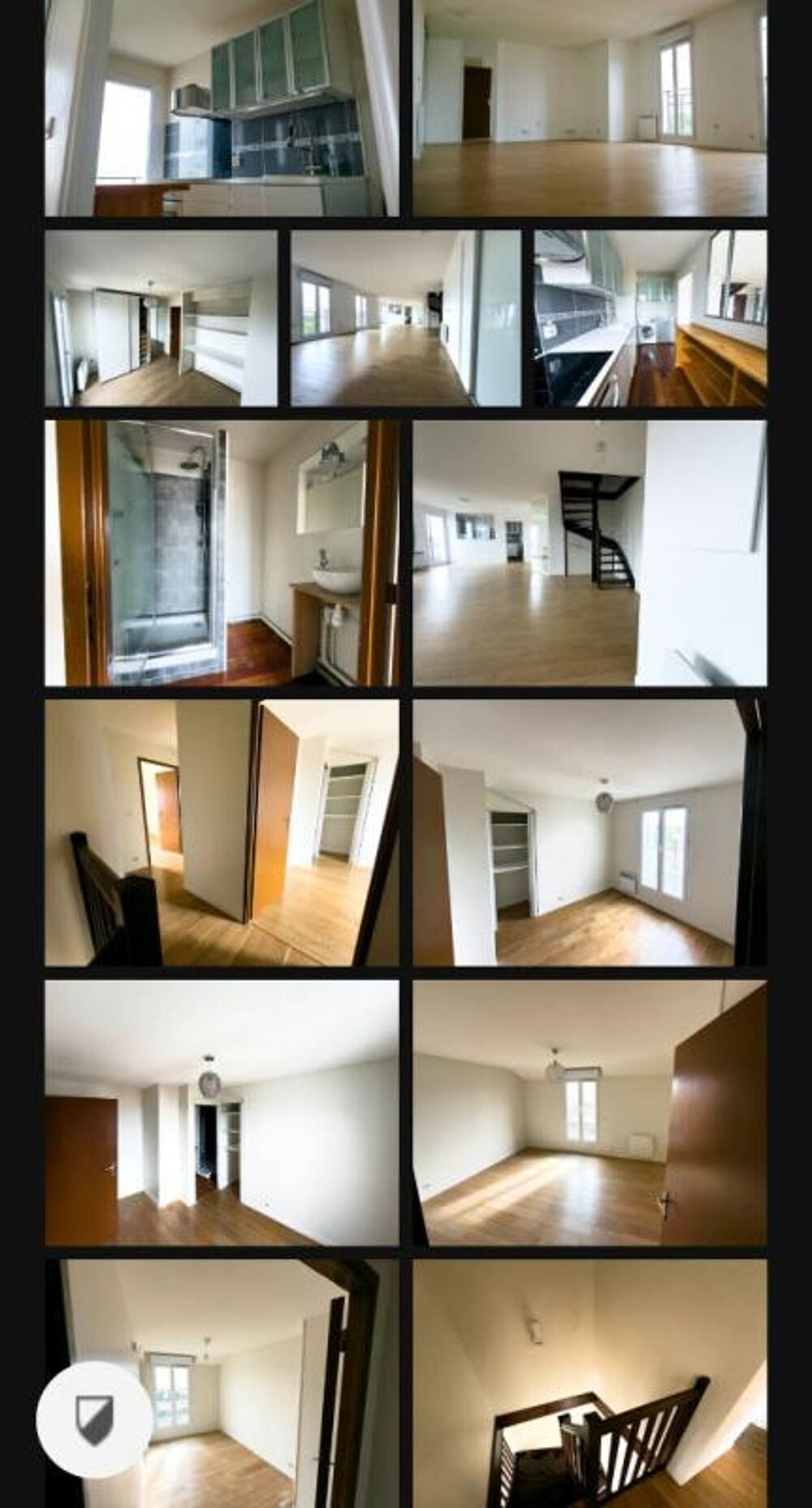 Vente Appartement Duplex 124 m², 5 pièces, cuisine équipée, lumineux avec terrasses et parkings - Villeneuve-la-Garenne (92390) Villeneuve la garenne