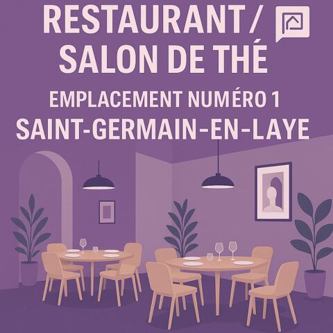 SAINT GERMAIN EN LAYE - RESTAURANT AVEC TERRASSE - EMPLACEMENT N°1 278000 78100 Saint germain en laye