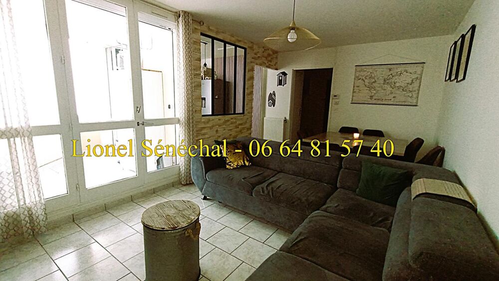 Vente Appartement Appartement au RDC avec 2 balcons 4 pièces de 76 m2 secteur Pontlieue avec un accès direct au bord de l' huisne Le mans
