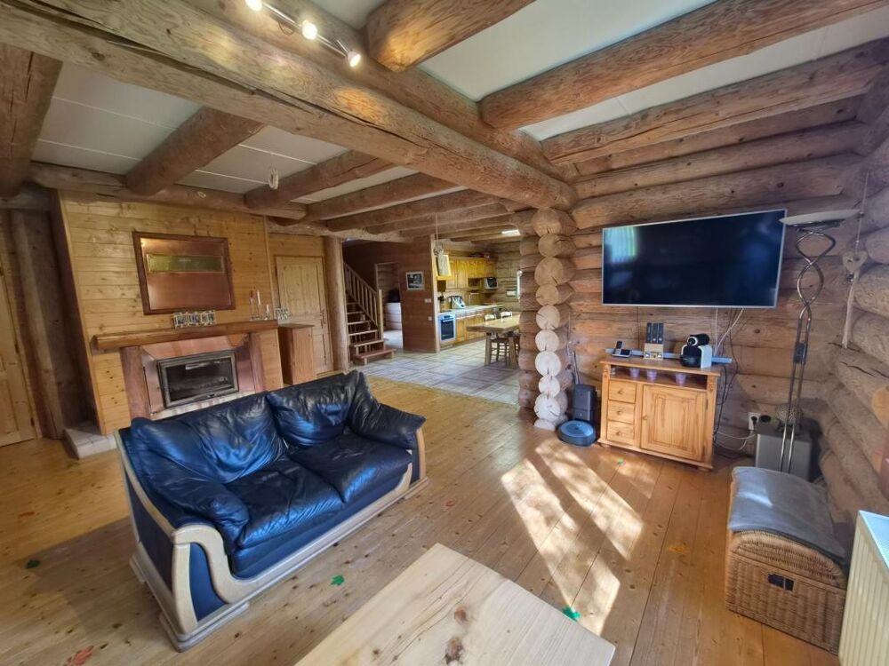 Vente Maison ? EXCLUSIVITÉ – Authentique maison en rondins massifs avec terrain clos de 37 ares A VANGENBOURG ENGENTHAL Wangenbourg engenthal