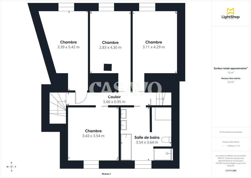 Vente Maison 7 pièces de 205m² - 38121 Reventin-Vaugris