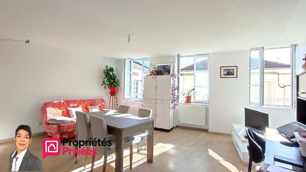 THIZY-LES-BOURGS (69240) Appartement T2 loué, 64 m² en centre bourg