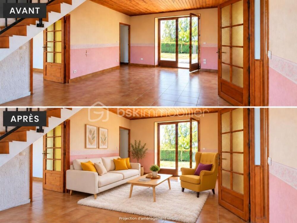Vente Maison Belle affaire à saisir ! Charmante maison de 3 chambres avec sous-sol et grand terrain clos de 1 024 m², au calme absolu, à seul Longueville