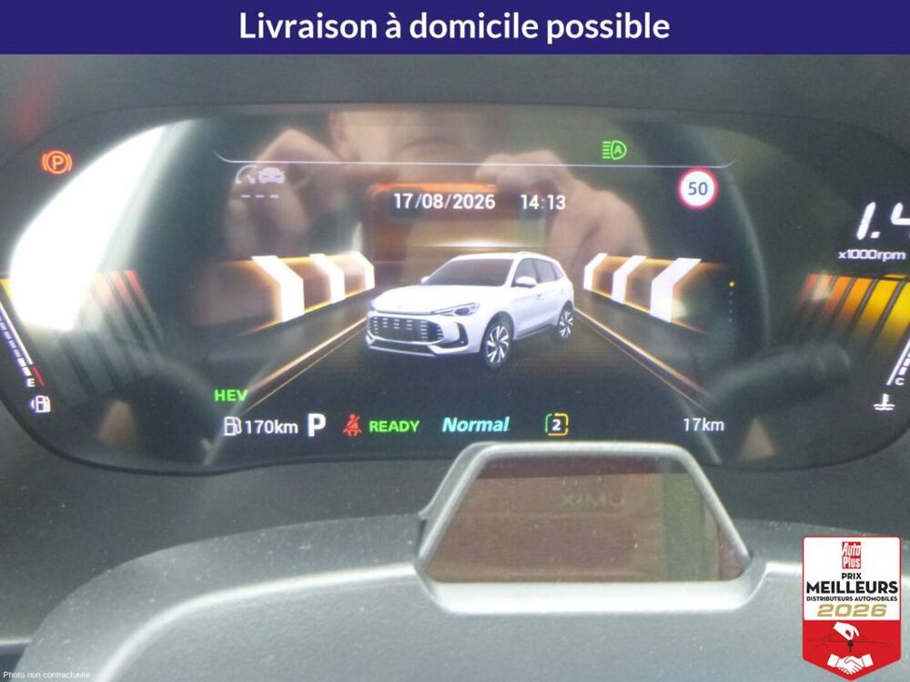 MG.ZS Hybrid+ 197 Luxury +Toit vitr&eacute; 2026 occasion 10150 Lavau