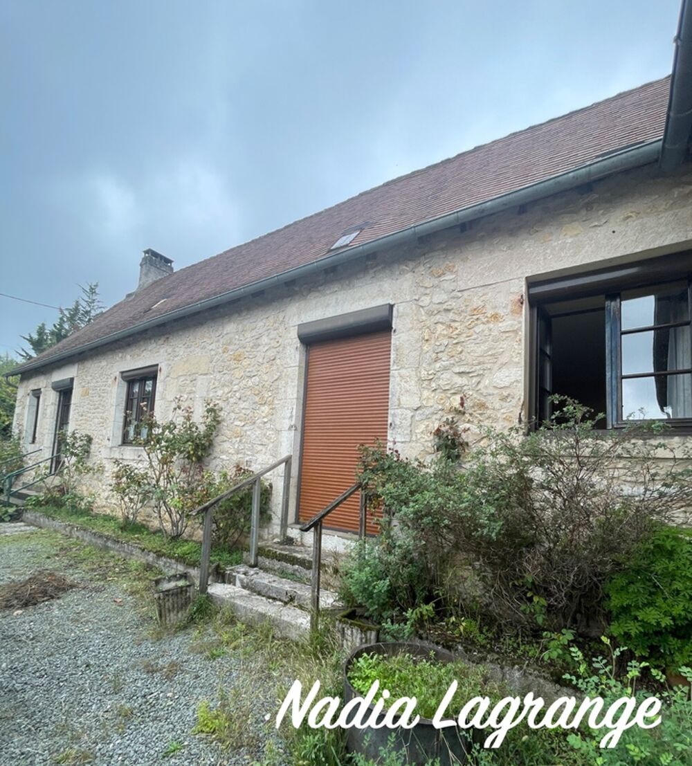 MAISON D'HABITATION AVEC GRANGE ET HANGAR EN PIERRE
