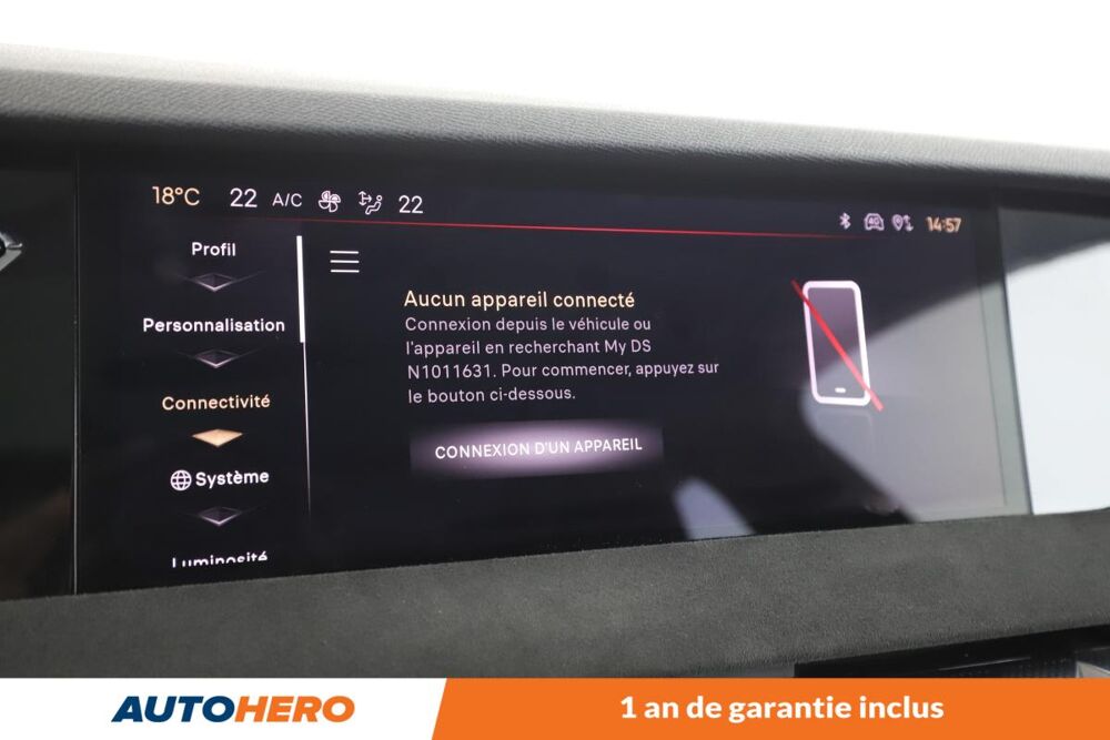 DS4 1.6 E-Tense Hybride Performance Line EAT8 225 ch 2022 occasion 92130 Issy-les-Moulineaux
