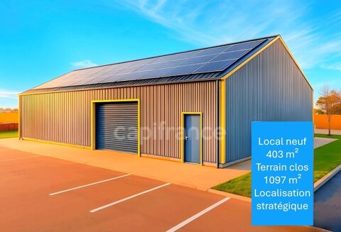 Local d'activit&eacute; neuf de 403 m&sup2; disponible T1 2026 - Cavignac (33) 363000 33620 Cavignac